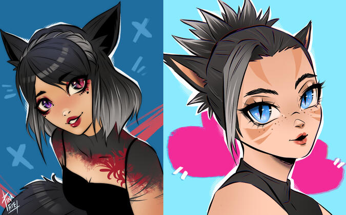Quick portratis ! from 35$ to 50$